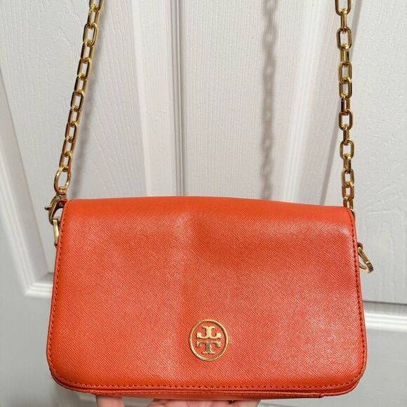 Tory Burch Handbags - Tory Burch Orange Crossbody bag